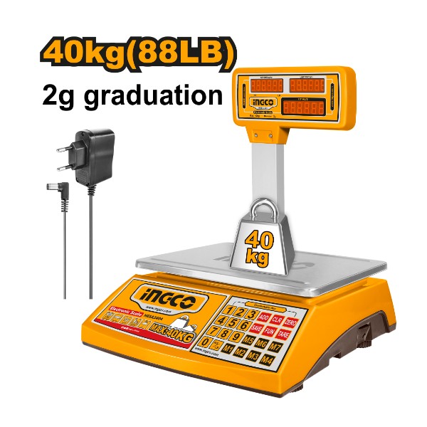Electronic scale HESA3404 Ingco - Ghana