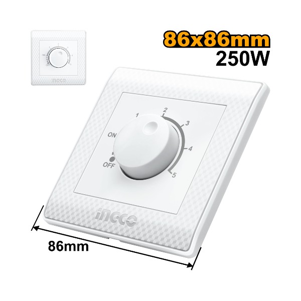 Fan controller 250w - C120 | HESFC02501 Ingco - Ghana