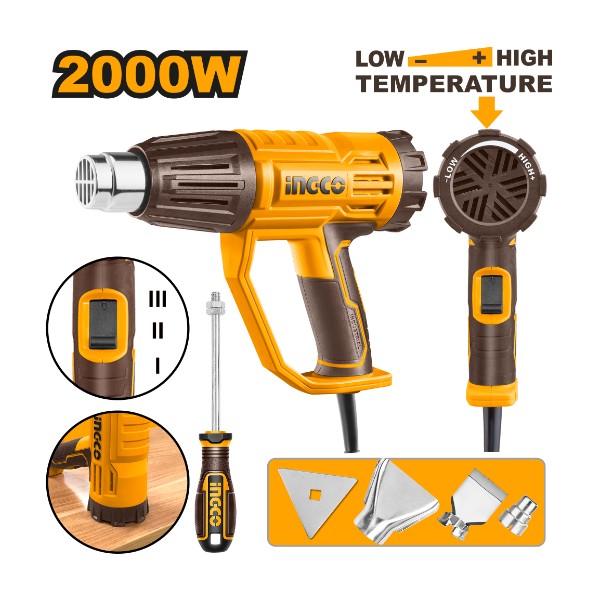 Heat gun HG200047 Ingco - Ghana