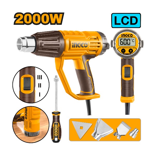 Heat gun HG200058 Ingco - Ghana