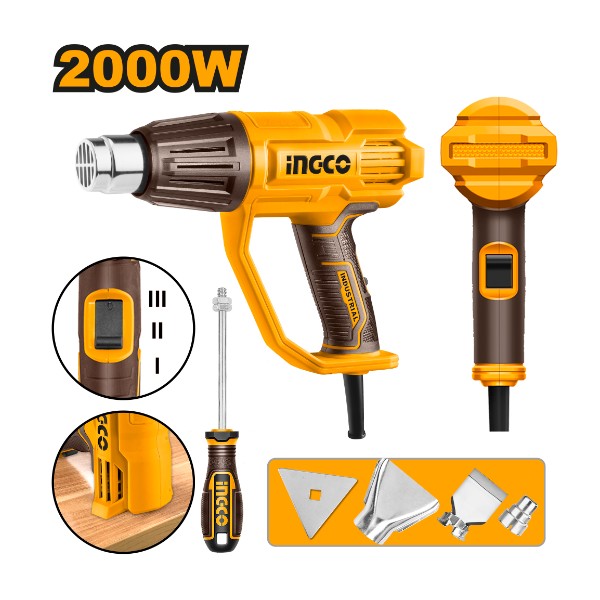 Heat gun HG200078 Ingco - Ghana