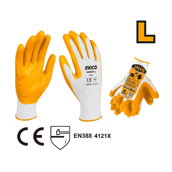 Nitrile Gloves HGNG01.L Ingco - Ghana