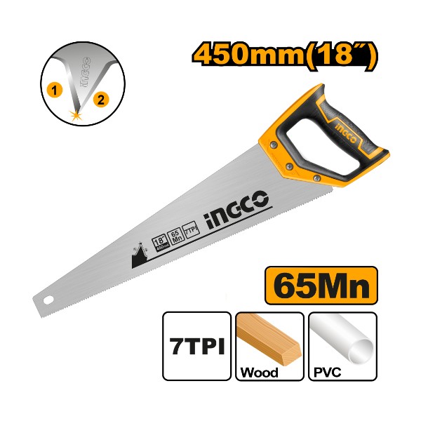 Hand Saw HHAS08450 Ingco - Ghana