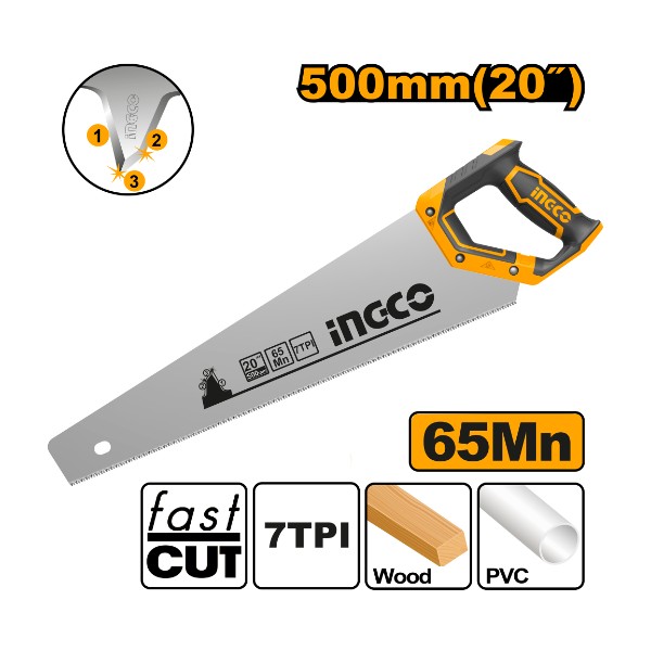 Hand Saw HHAS38500 Ingco - Ghana