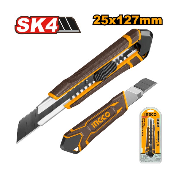 Snap-off blade knife 25x127mm - C96 | HKNS112505 Ingco - Ghana