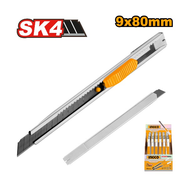 Snap-Off Blade Knife HKNS1806 Ingco - Ghana