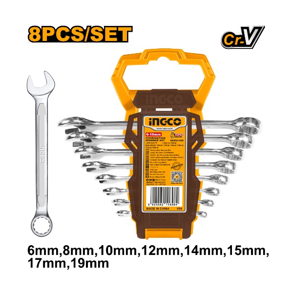 Combination Spanner Set HKSPA1088 Ingco - Ghana