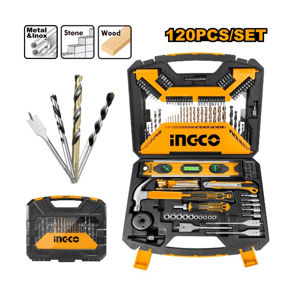 86 Pcs Accessories Set HKTAC011201 Ingco - Ghana