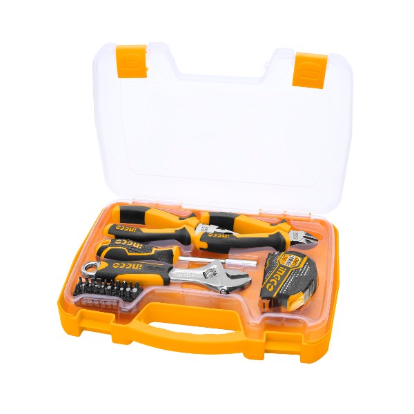 25pcs Handtools Set HKTH10258 Ingco - Ghana