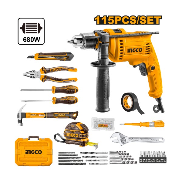 115 Pcs Tools set HKTHP11151 Ingco - Ghana