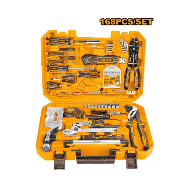 168 Pcs handtools set - P1C4 | HKTHP21681 Ingco - Ghana