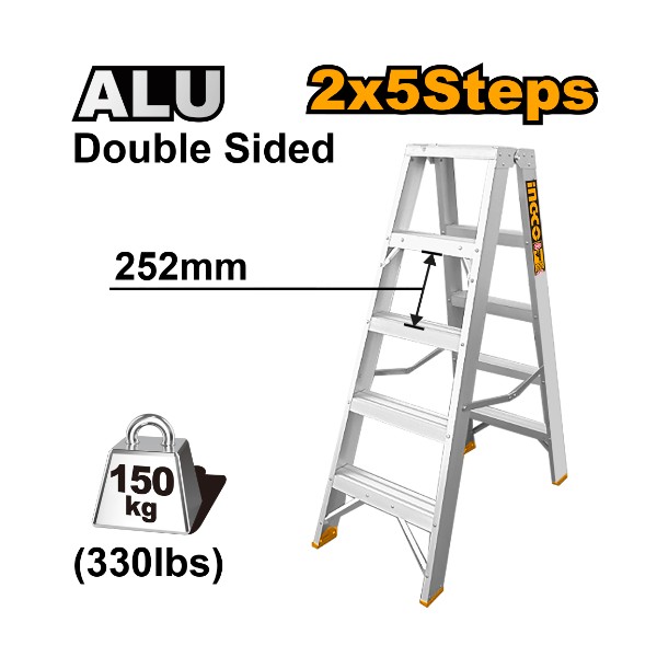 Double Side Ladder HLAD01051 Ingco - Ghana