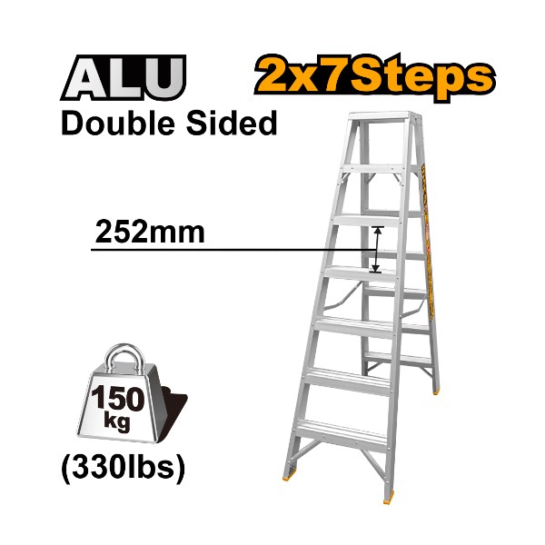 Double Side Ladder HLAD01071 Ingco - Ghana