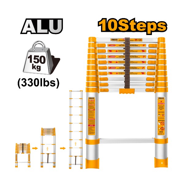 Multi-Purpose Aluminium Ladder HLAD08101 Ingco - Ghana