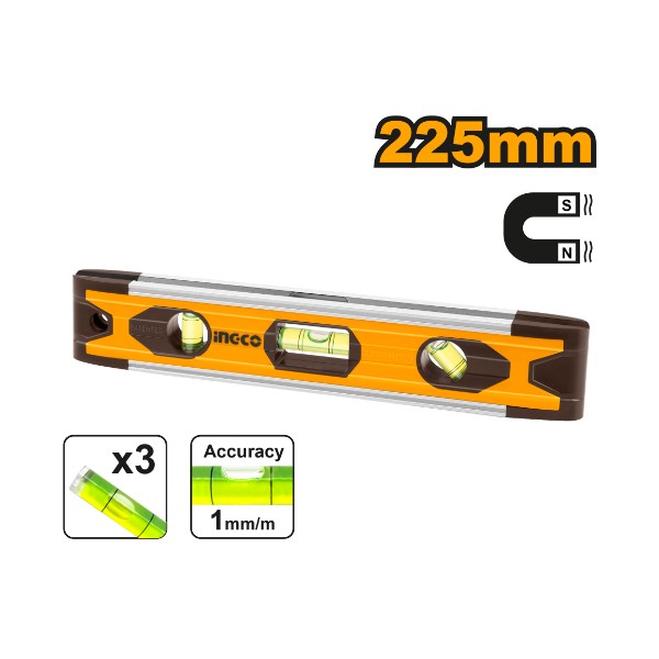 Mini spirit level HMSL01030 Ingco - Ghana