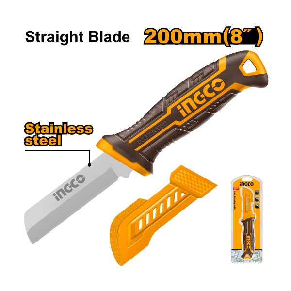 Cable stripping knife 8" - P12C72 | HPK82101 Ingco - Ghana