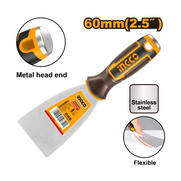 Putty trowel 2.5" rubber handle - P12C120 | HPUT08060 Ingco - Ghana
