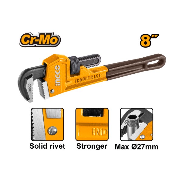 Pipe wrench 8" | HPW0808 Ingco - Ghana