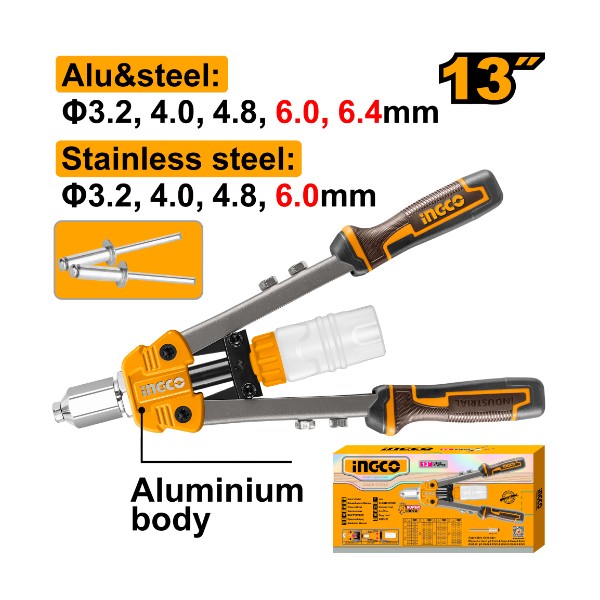 Hand riveter 13" - P1C20 | HR131 Ingco - Ghana