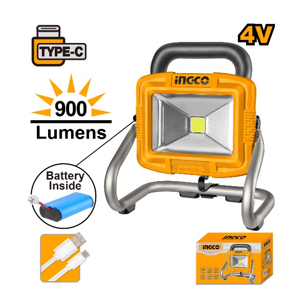 Lithium-Ion Portable Lamp HRLF4415 Ingco - Ghana