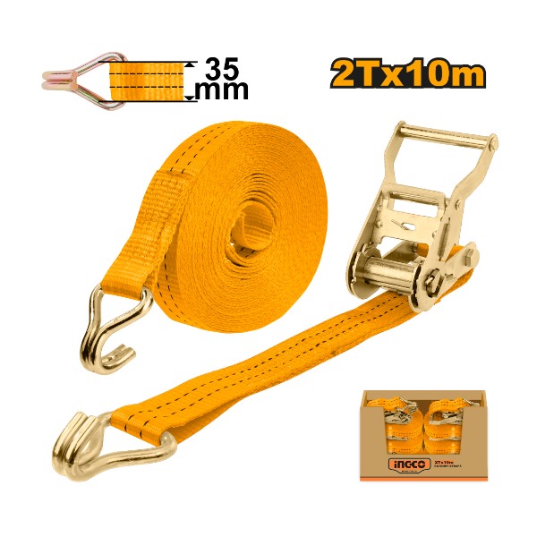 Ratchet straps 2 Ton - C16 | HRSP2107 Ingco - Ghana