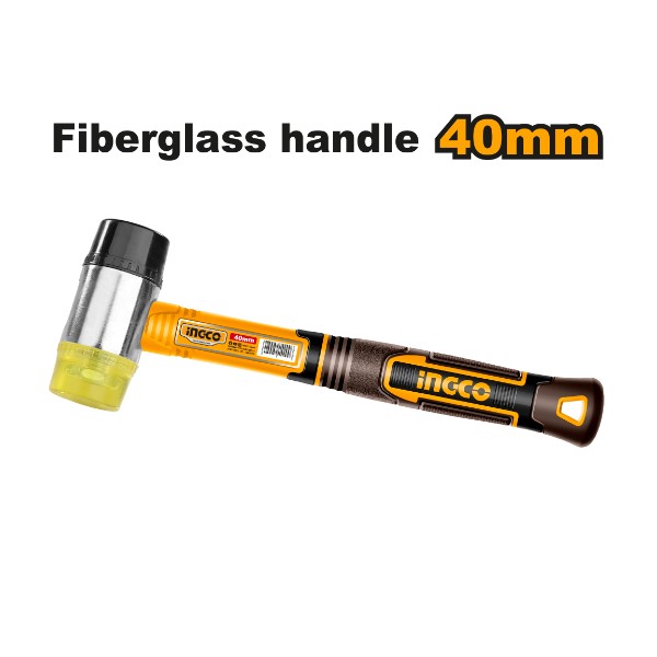 Rubber and plastic hammer 40mm' - P10C30 | HRUH8940 Ingco - Ghana