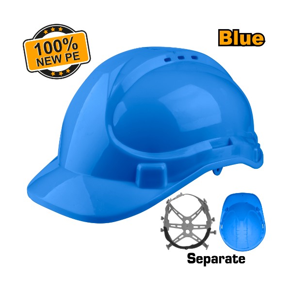 Safety helmet - blue - C20 | HSH207 Ingco - Ghana