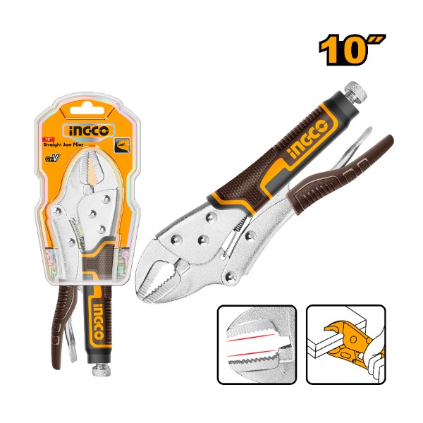 Straight Jaw Plier HSJP0110 Ingco - Ghana