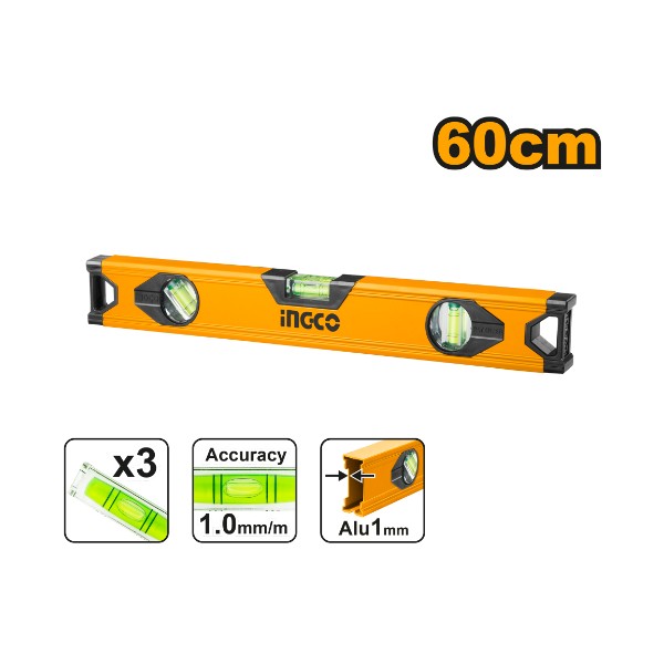Spirit Level HSL18060 Ingco - Ghana