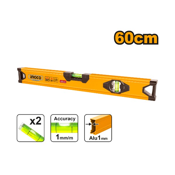 Spirit Level HSL58060 Ingco - Ghana
