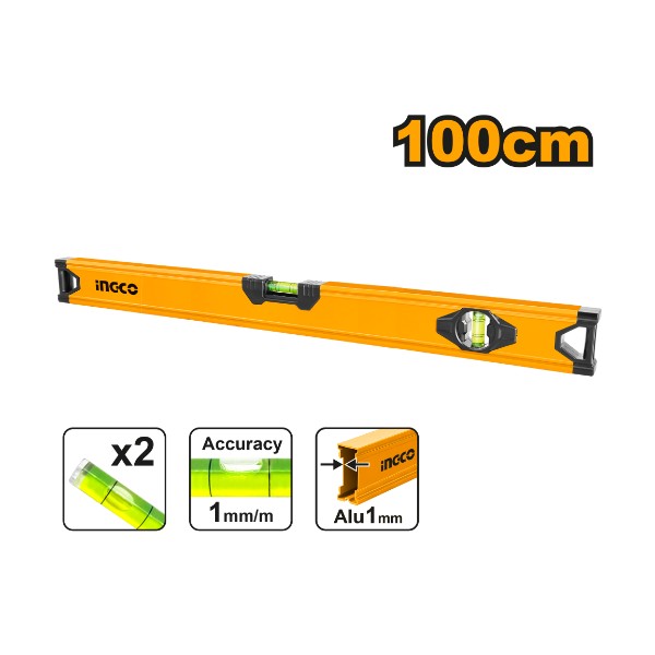Spirit Level HSL58100 Ingco - Ghana