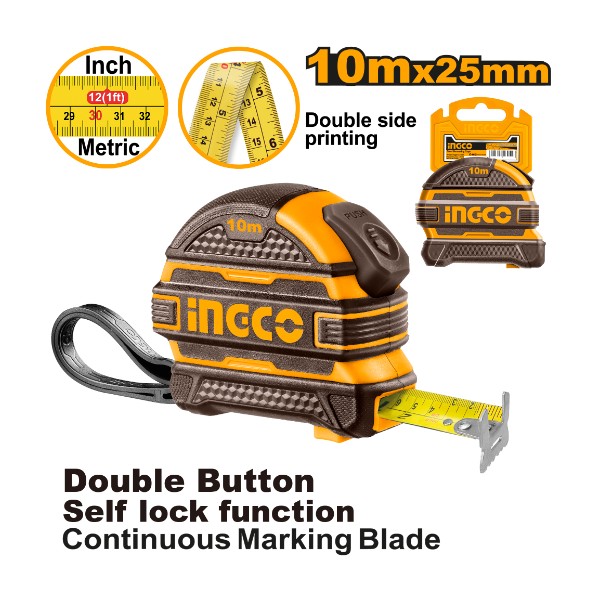 Steel Measuring Tape HSMT081025 Ingco - Ghana