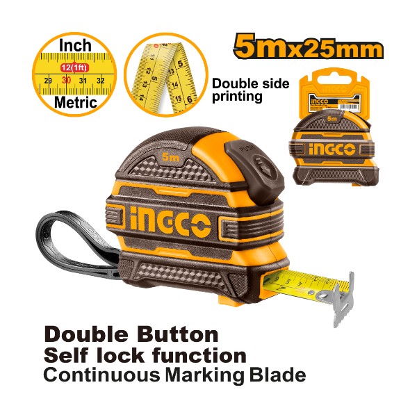 Steel Measuring Tape HSMT08525 Ingco - Ghana