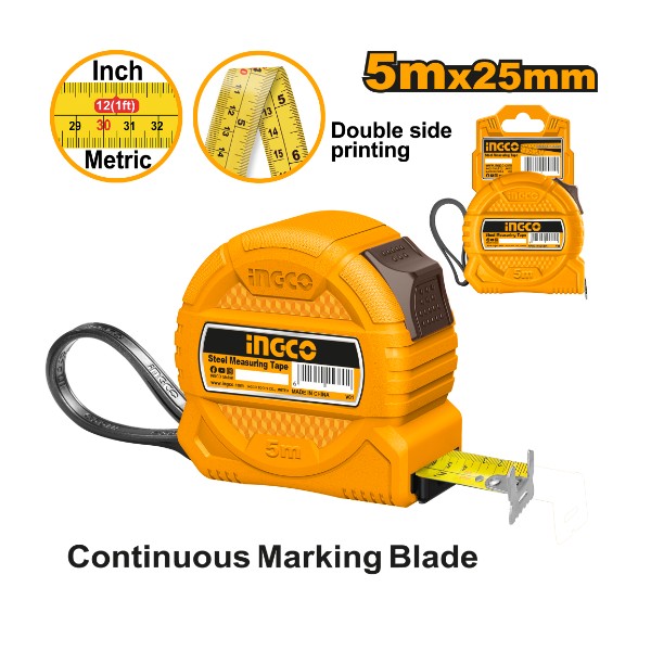 Steel Measuring Tape HSMT39525 Ingco - Ghana