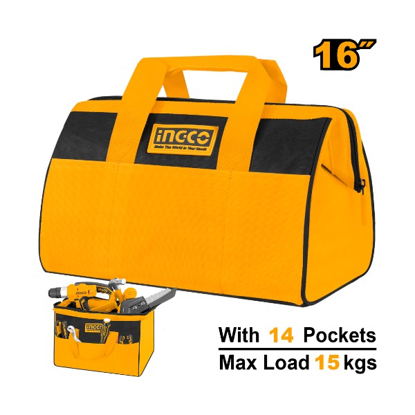 16" Tools Bag HTBG28161 Ingco - Ghana