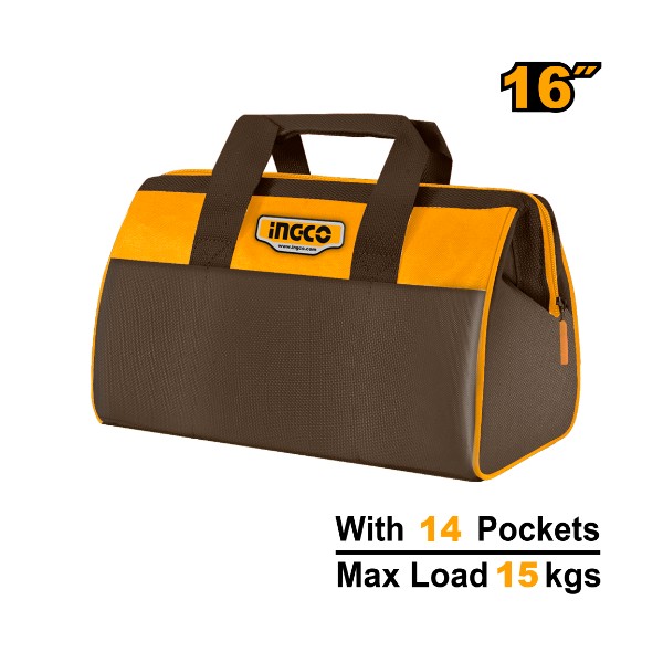 16" Tools Bag HTBG281628 Ingco - Ghana