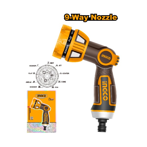 Plastic trigger nozzle | HWSG6091 Ingco - Ghana