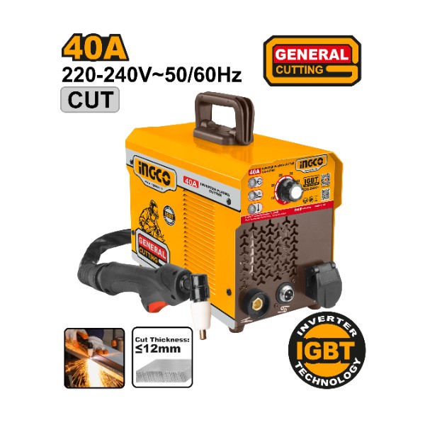 Inverter plasma cutter 40A@40% - C1 | ING-CUT401 Ingco - Ghana
