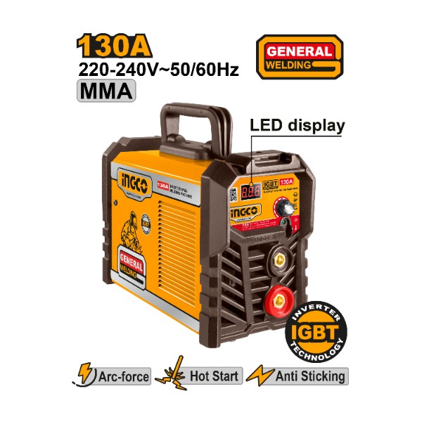 Inverter MMA welding machine | ING-MMA13028 Ingco - Ghana