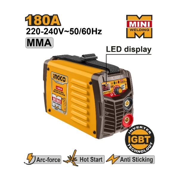 Inverter MMA Welding Machine ING-MMA18058 Ingco - Ghana