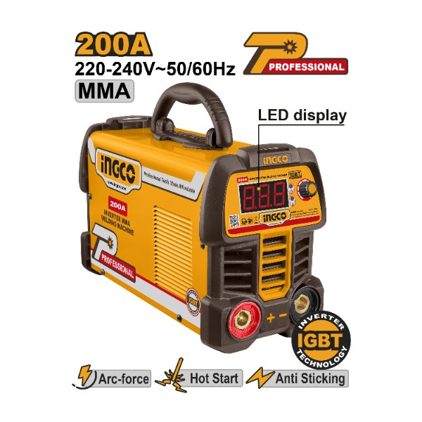Inverter MMA welding machine | ING-MMA20069 Ingco - Ghana