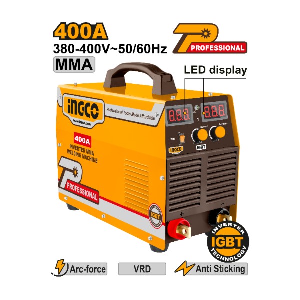 Inverter MMA welding machine | ING-MMA40010 Ingco - Ghana