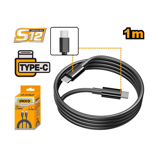 USB type-C to type-C cable | IUCC02 Ingco - Ghana