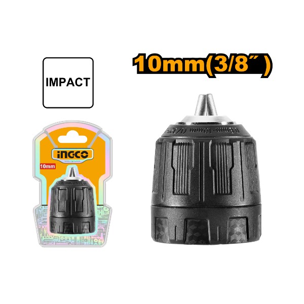 Keyless chuck 10mm for cordless impact drill
- C60 | KCL1018 Ingco - Ghana