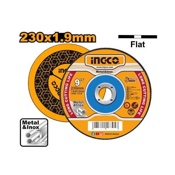 Abrasive Metal Cutting Disc MCD302303 Ingco - Ghana