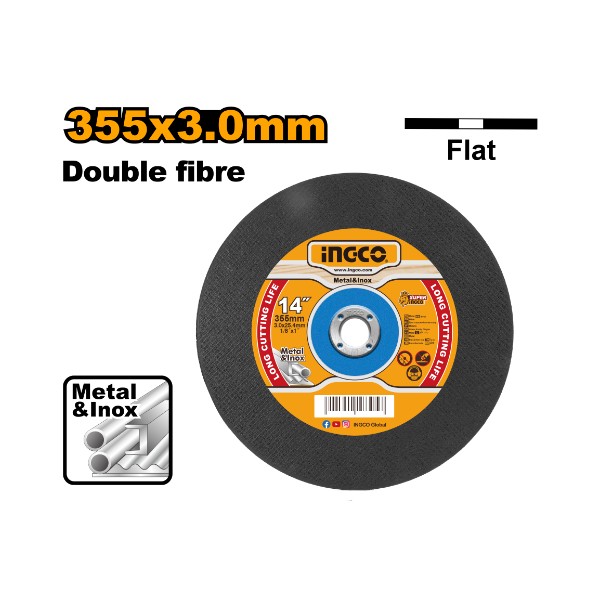 Abrasive Metal Cutting Disc MCD303551 Ingco - Ghana