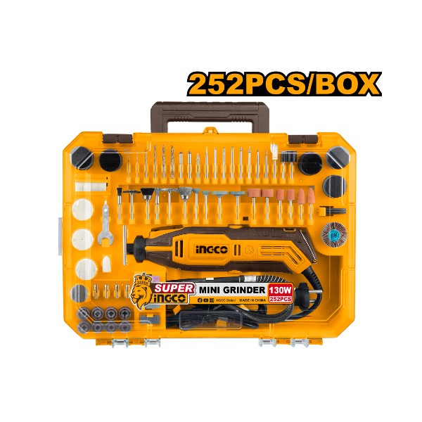 Mini grinder 130w with accessories - P1C5 | MG133281 Ingco - Ghana