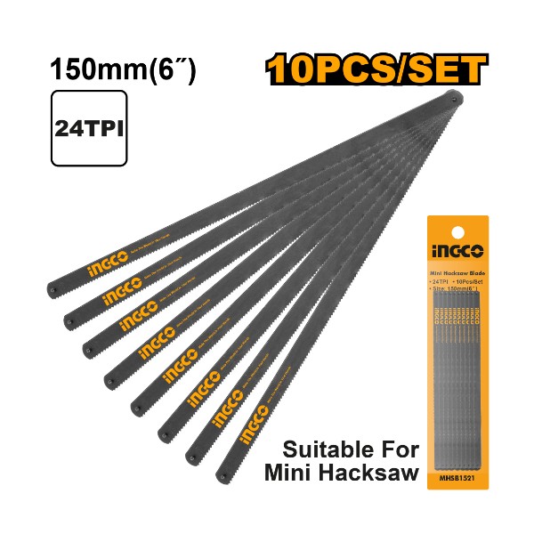 Mini Hacksaw Blade MHSB1521 Ingco - Ghana