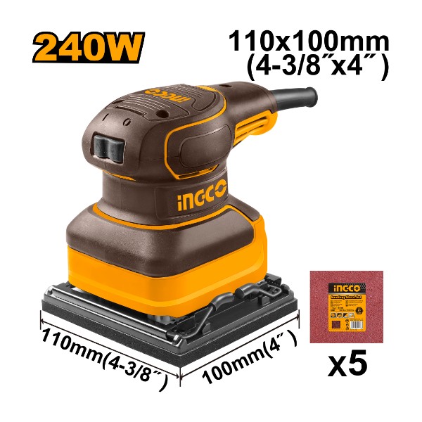 Palm sander 240W New Model - C10 | PS2416 Ingco - Ghana