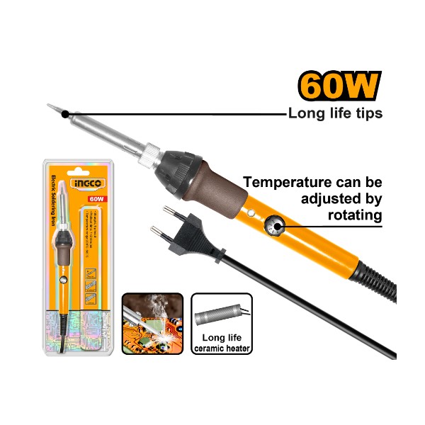 Electric soldering iron 60w - P25C50 | SI016831 Ingco - Ghana